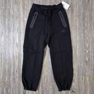 Nike Sportswear Men’s Tech Fleece Pants Black HJ6533-010 Size Small S Adjustable